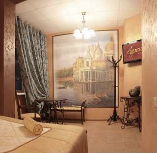 Мини-отель  Аджио Уфа Номер комфорт с 1 двуспальной кроватью-1